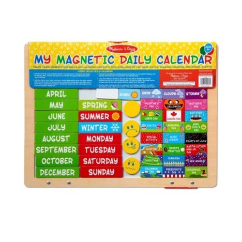 Melissa & Doug My First Daily Magnetic Calendar
