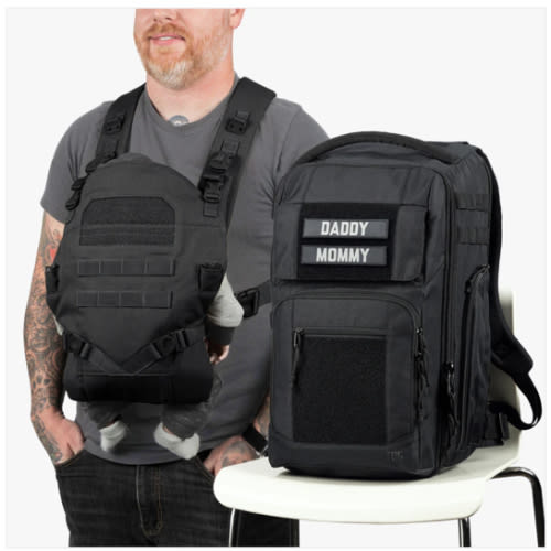 Everyday Backpack + Baby Carrier Bundle by Tactical Baby Gear