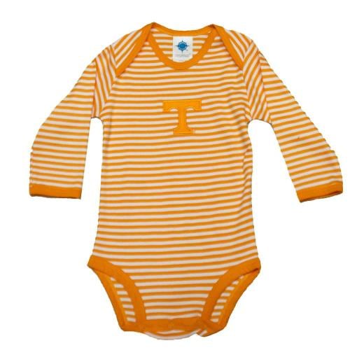 Vols | Tennessee Infant Striped Long Sleeve Bodysuit | Alumni Hall