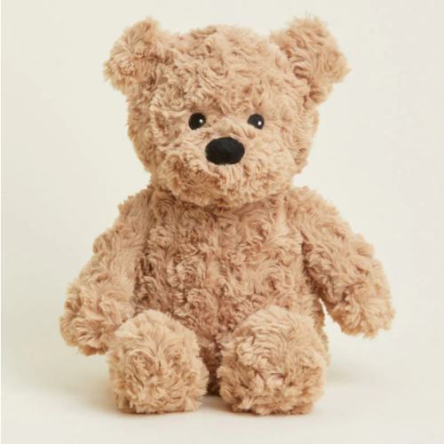 Microwavable Brown Curly Bear Warmies | Warmies USA