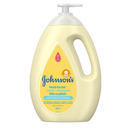 Johnson's Baby, Head-to-Toe, Baby Wash & Shampoo, 1 L