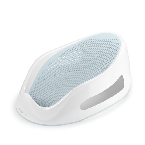 Angelcare Baby Bath Support, Aqua, for babies less than 6 months of age, Made in Canada