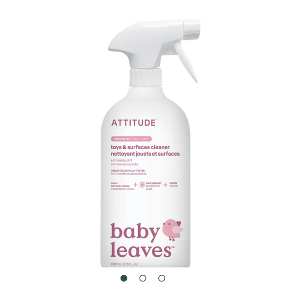 Toy & Surface Cleaner - No-rinse cleansing I ATTITUDE