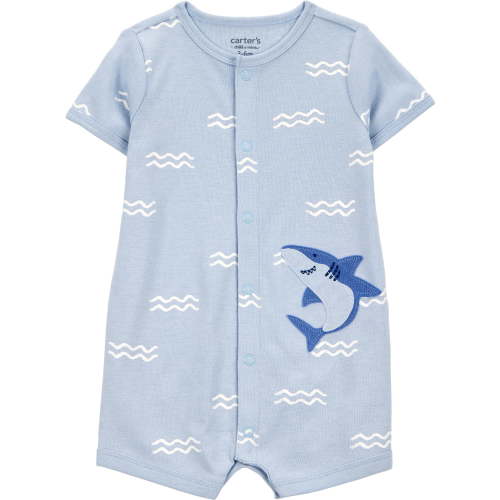 Carter's Child of Mine Baby Boy Romper, One-Piece, Sizes 0/3-24 Months