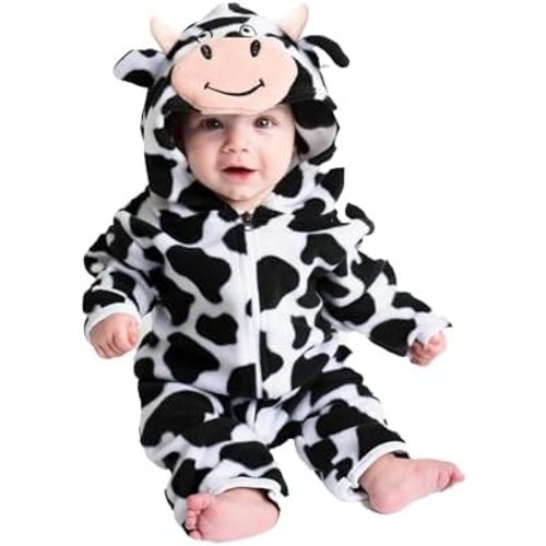 Fleece Baby Bunting Bodysuit – Infant One Piece Kids Hooded Romper Outerwear Toddler Jacket