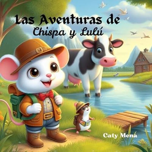 Las Aventuras de Chispa y Lulú: Cuento infantil de un ratón y una vaca: "Pequeñas Huellas y Grandes Aventuras" (Libros en español para niños) (Spanish Edition)