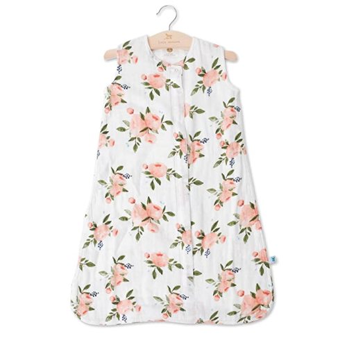 Amazon.com: Little Unicorn – Watercolor Roses Cotton Muslin Sleep Bag | 100% Cotton | Super Soft and Lightweight | Baby | Size Small: 0-6 Months | Machine Washable | 1.1 TOG : Baby