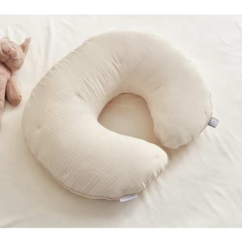 Boppy Cuddle Me Muslin Nursing Pillow and Cover