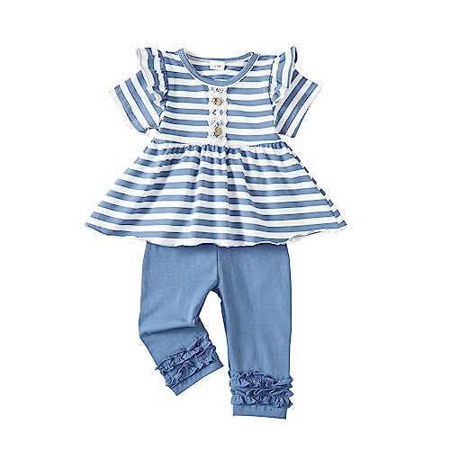 Baby Girl Clothes Toddler Girl Outfits Ruffle Shirt Pants Cute Infant Outfit Set Baby Girl Fall Winter Clothes