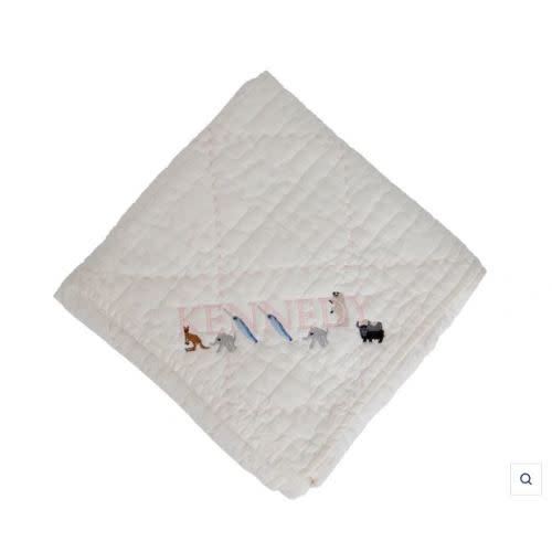 Animal Letter Baby Blanket