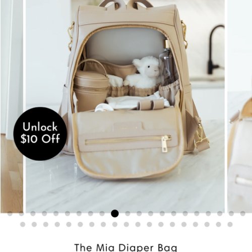The Mia Diaper Bag