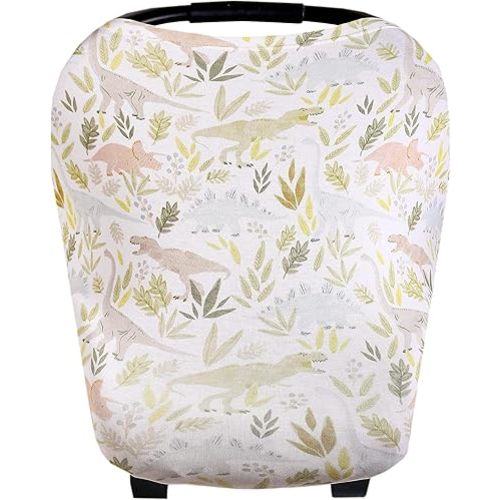 Copper Pearl Multi-Use Cover: Car Seat Covers, Nursing Cover, and Stroller Cover for Sun - Stretchy Fabric, All-Season Use, Stylish Designs, Easy Access for Moms - Rex