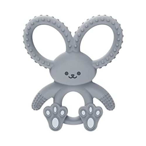 Dr. Brown's Flexees Bunny Teether - Gray