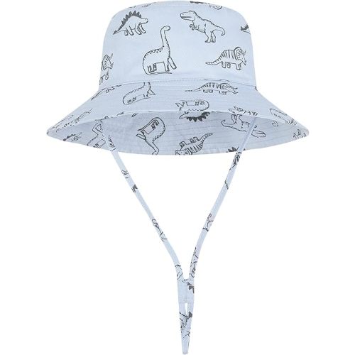 Baby Sun Hat UPF 50+ Sun Protective Toddler Bucket Hat Summer Kids Beach Hats Wide Brim Outdoor Play Hat for Boys Girls