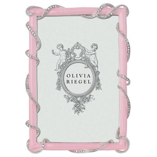 Olivia Riegel Baby Pink Harlow 4" X 6" Frame