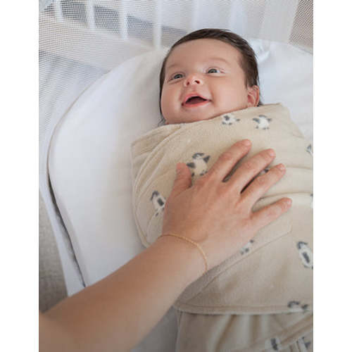At Sea Easy Swaddle With No Zipper 0-3M | aden + anais