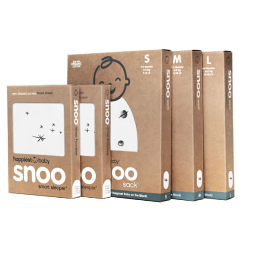 SNOO Sleep Sack Bundle in Small, Medium, Large Sizes and Sheets – Happiest Baby