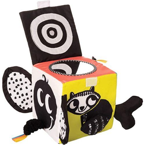 Manhattan Toy Wimmer-Ferguson Learning Cube Multisensory Soft Baby Activity Toy
