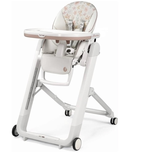 Peg Perego Siesta Grow With Baby Folding High Chair & Recliner - Ambiance Brown