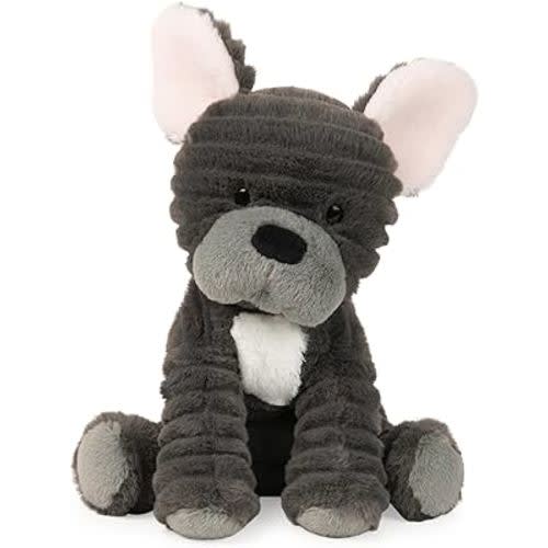 GUND Velvet French Bulldog Puppy Dog Plush, Stuffed Animal for Ages 1 and Up, 12”, Grey