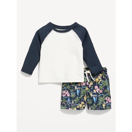 Rashguard Swim Top & Trunks for Baby