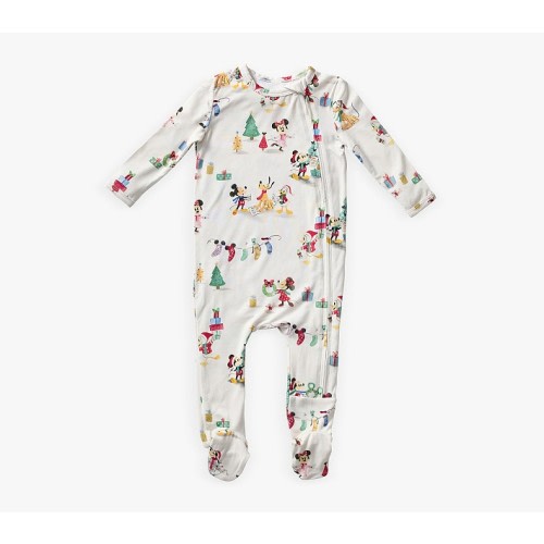 Disney Mickey and Friends Holiday Bamboo Viscose Baby Pajama