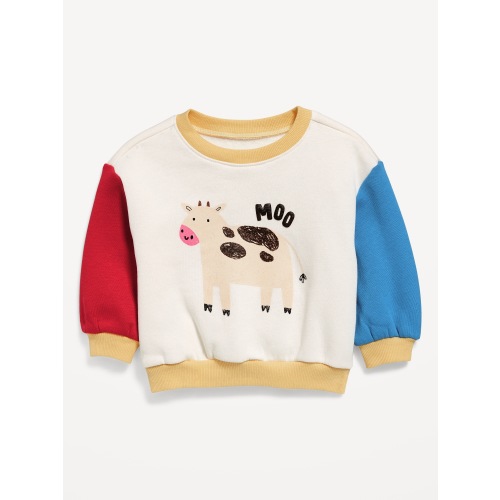 Printed Crew-Neck Sweatshirt for Baby | Old Navy