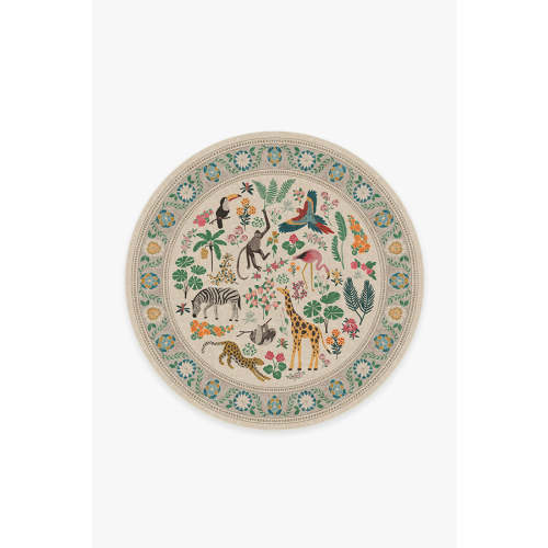 Iris Apfel Jingle Jungle Rug | Ruggable