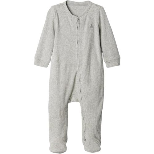 GAP baby-girls Two Way Zip Footed One-piece Outfit