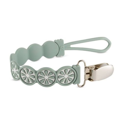 Booginhead Pacigrip Silicone Citrus Pacifier Holder - Lime