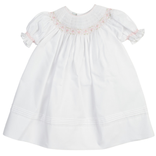 Smocked Bishop Dress for Baby Girl and Toddler I Feltman Brothers