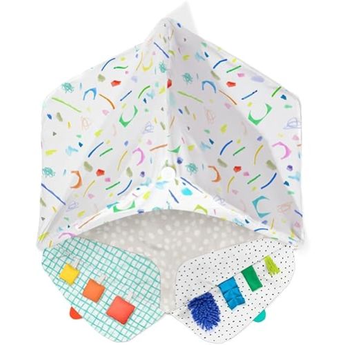 LOVEVERY, Play Space Cover (Collage), Limited Edition for Play Gym, Cozy Hideaway and Toddler Fort