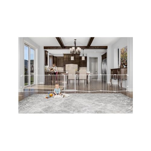 Regalo 192-Inch Adjustable Baby Gate, 4-in-1 Play Yard, Age 6-24 Months