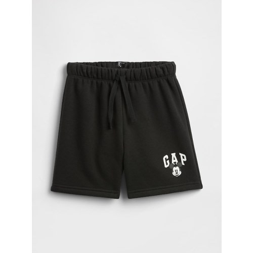 babyGap × Disney Mickey Mouse Relaxed Logo Pull-On Shorts