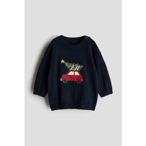 COTTON KNIT SWEATER