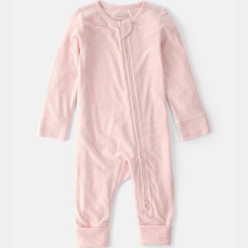 Baby Girl 2-Way Zip PurelySoft Sleeper - Light Pink | Carter’s Oshkosh Canada
