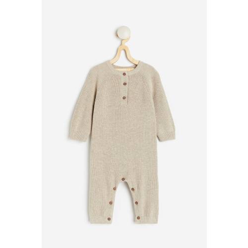 RIB-KNIT JUMPSUIT