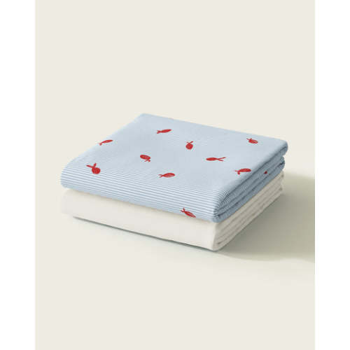 Little Fish Crib Sheet Set