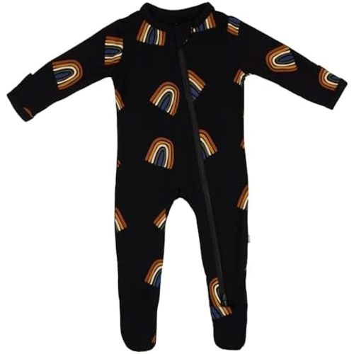 KYTE BABY Unisex Zipper Closure Footies, Rayon Made From Bamboo, 0-24 Months