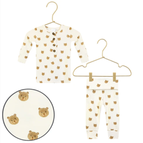 Teddy Top + Bottoms