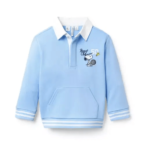 Baby Blue Bunting PEANUTS™ Snoopy Tennis Sweatshirt by Janie and Jack