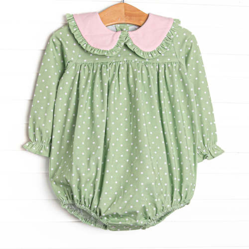 Sweet Pea Long Sleeve Bubble, Green – Stitchy Fish