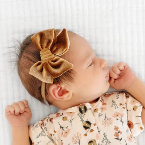 Velvet - Cinnamon Bow Headband – Lou Lou & Company