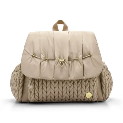 Levy Backpack Beige Holiday Set
