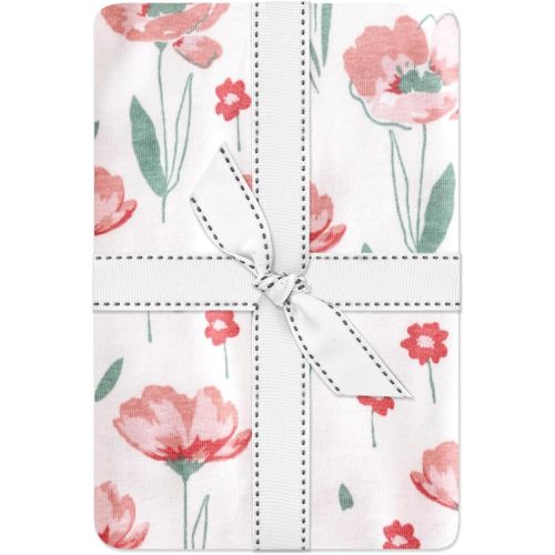 Fitted Crib Sheet 100% Organic Cotton for Baby & Toddler Mattress