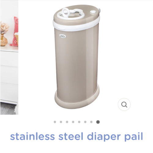 stainless steel diaper pail