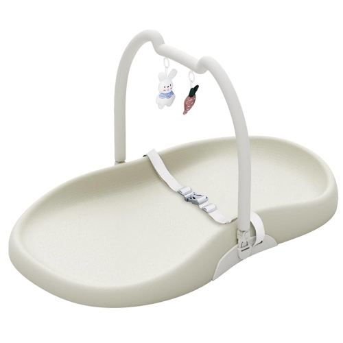 Baby Changing Pad, Waterproof, Easy to Clean Diaper Changing Mat, Portable Changing Pad on Table Topper for Changing Diaper and Dresser (Beige)