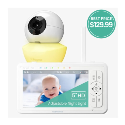 Babysense HD S2: Video Baby Monitor, One Camera, Non wifi, Night Light