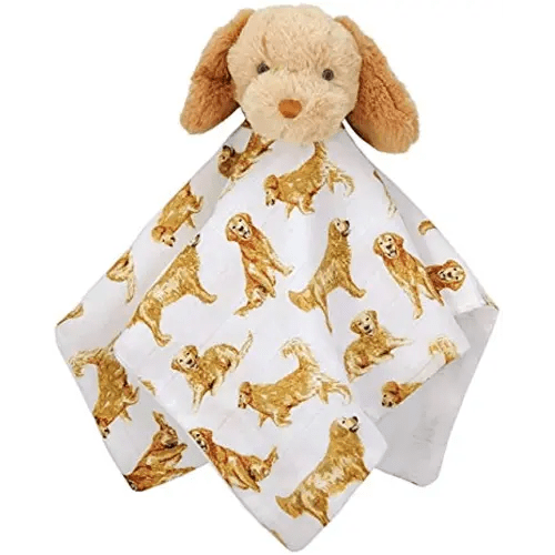 Mud Pie Golden Retriever Dog Woobie, Tan