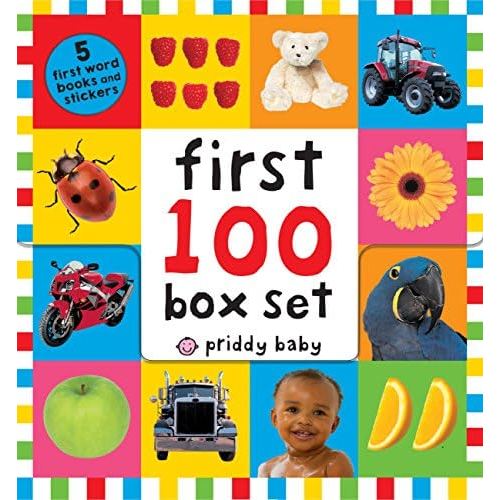 First 100 PB Box Set (5 books): First 100 Words; First 100 Animals; First 100 Trucks and Things That Go; First 100 Numbers; First 100 Colors, ABC, Numbers